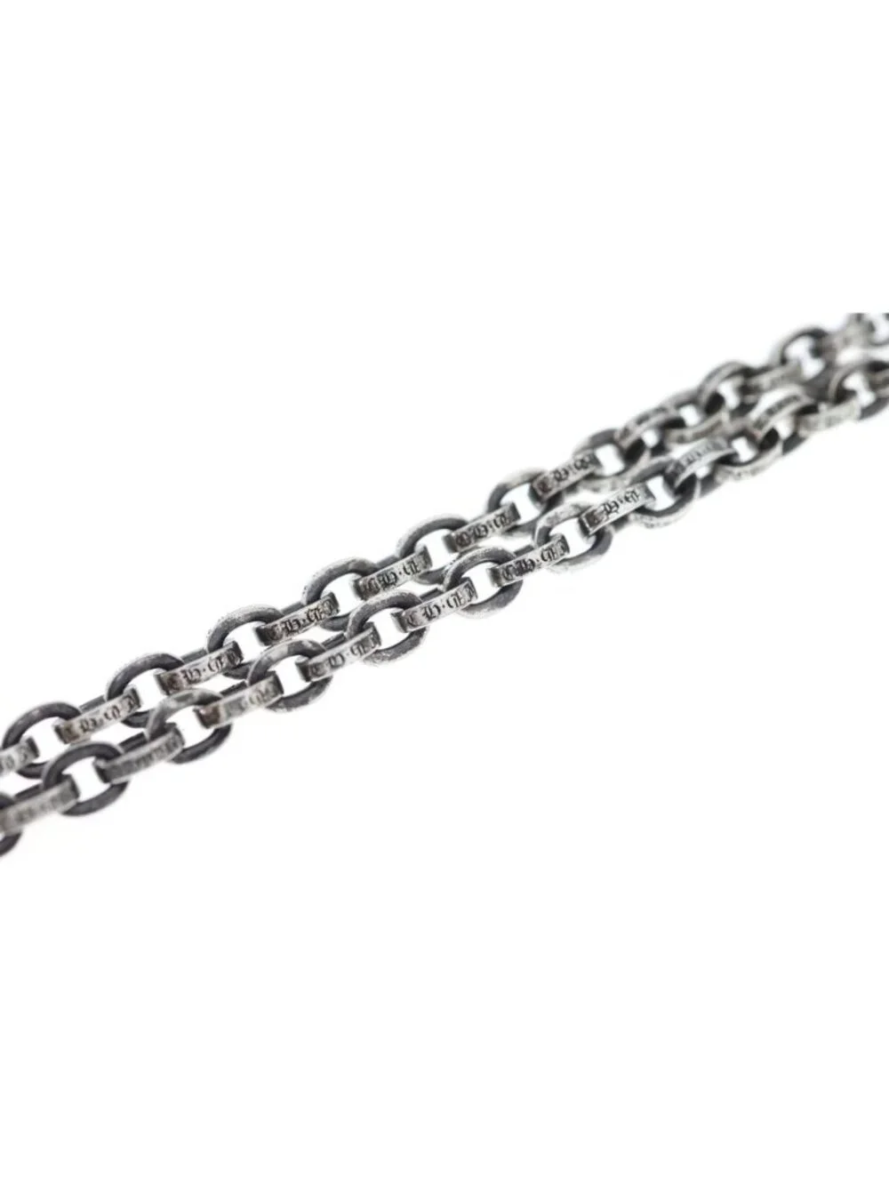 Chrome Hearts Paper Chain 30 Silver Necklace